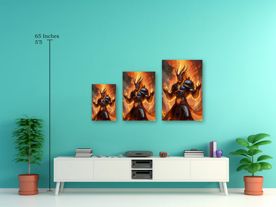 Inferno Unleashed - Wall Poster