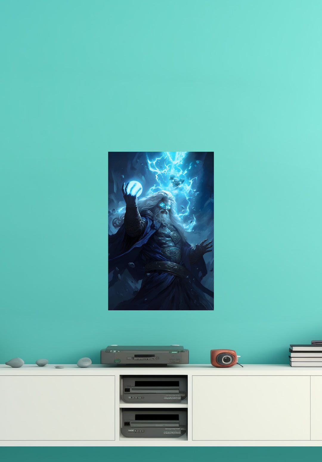 Thunder Wizard - Wall Poster