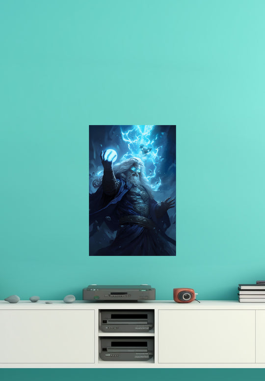 Thunder Wizard - Wall Poster