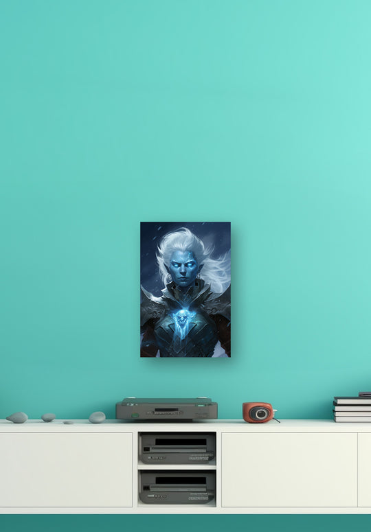 Cursed Ice Maiden - Wall Poster