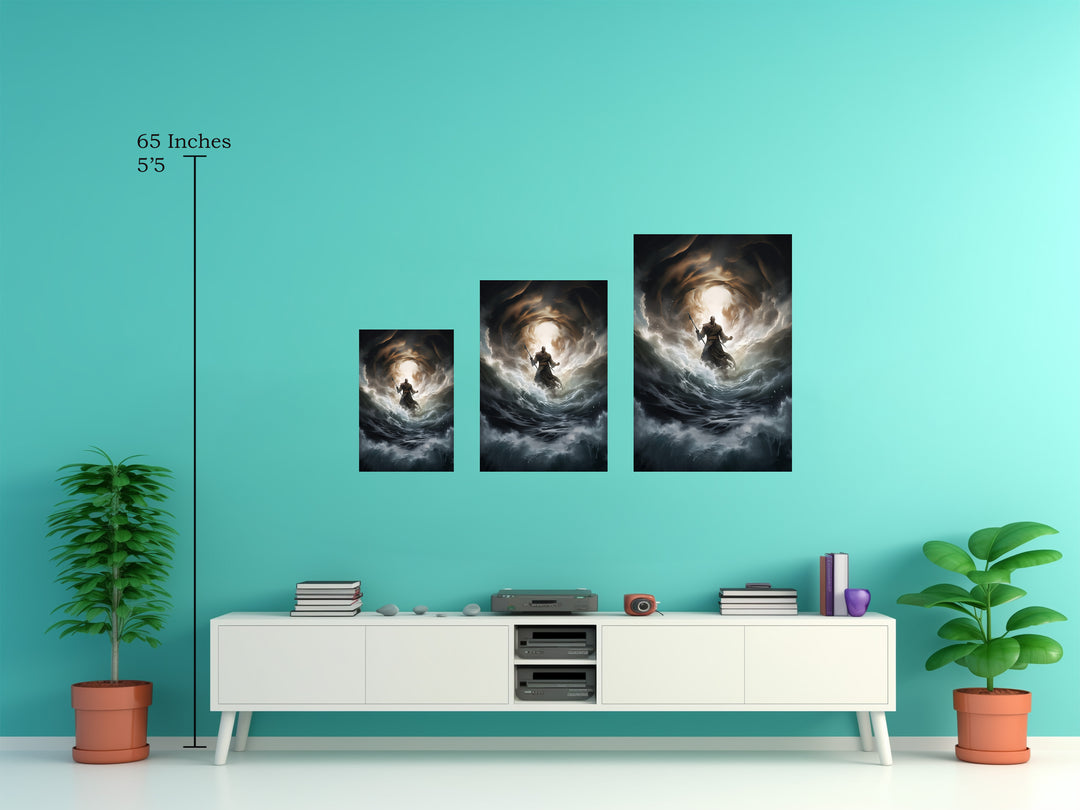 Water Monk - Wall Poster