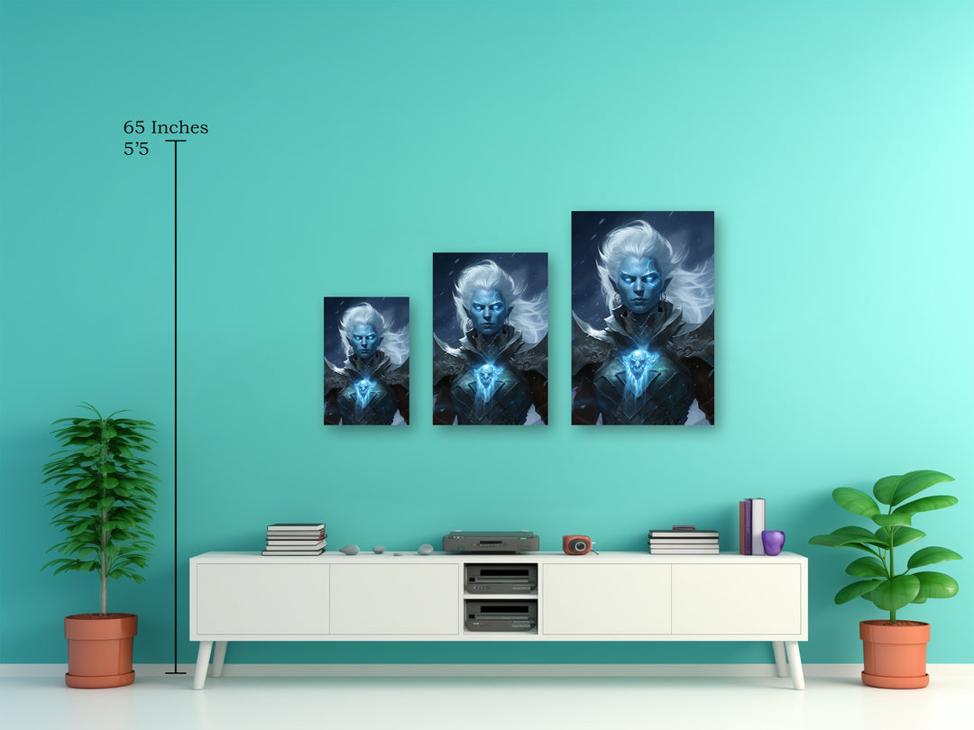 Cursed Ice Maiden - Wall Poster