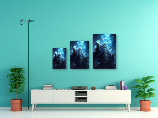 Thunder Wizard - Wall Poster