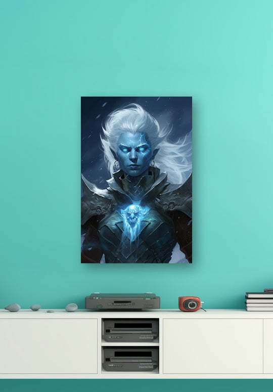 Cursed Ice Maiden - Wall Poster